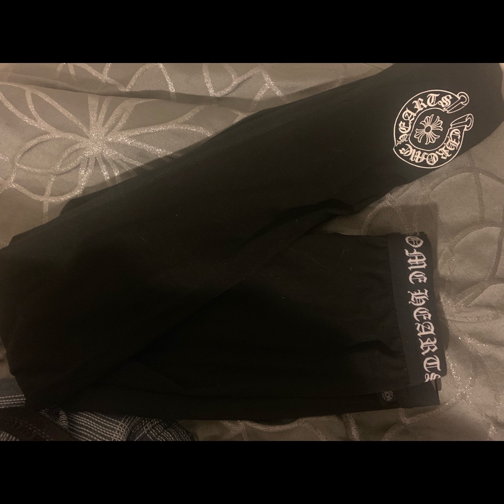 Chrome Hearts Black Leggings